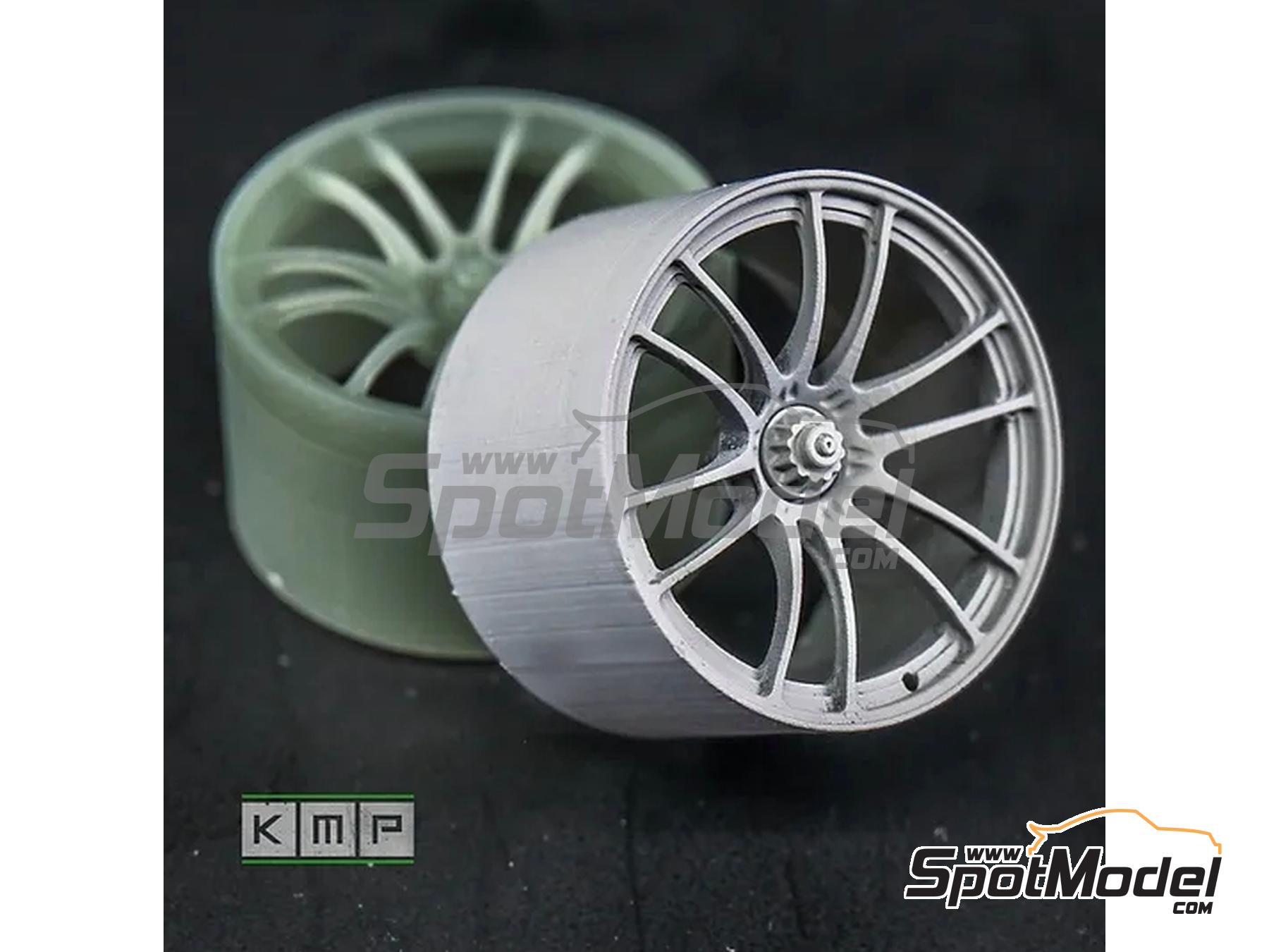 KMP Kool Models Production TK24252: Rims 1/24 scale - Enkei - AMG